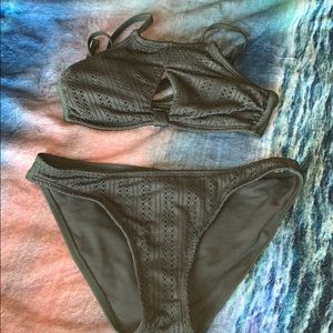 Halter top Two piece bathing suit